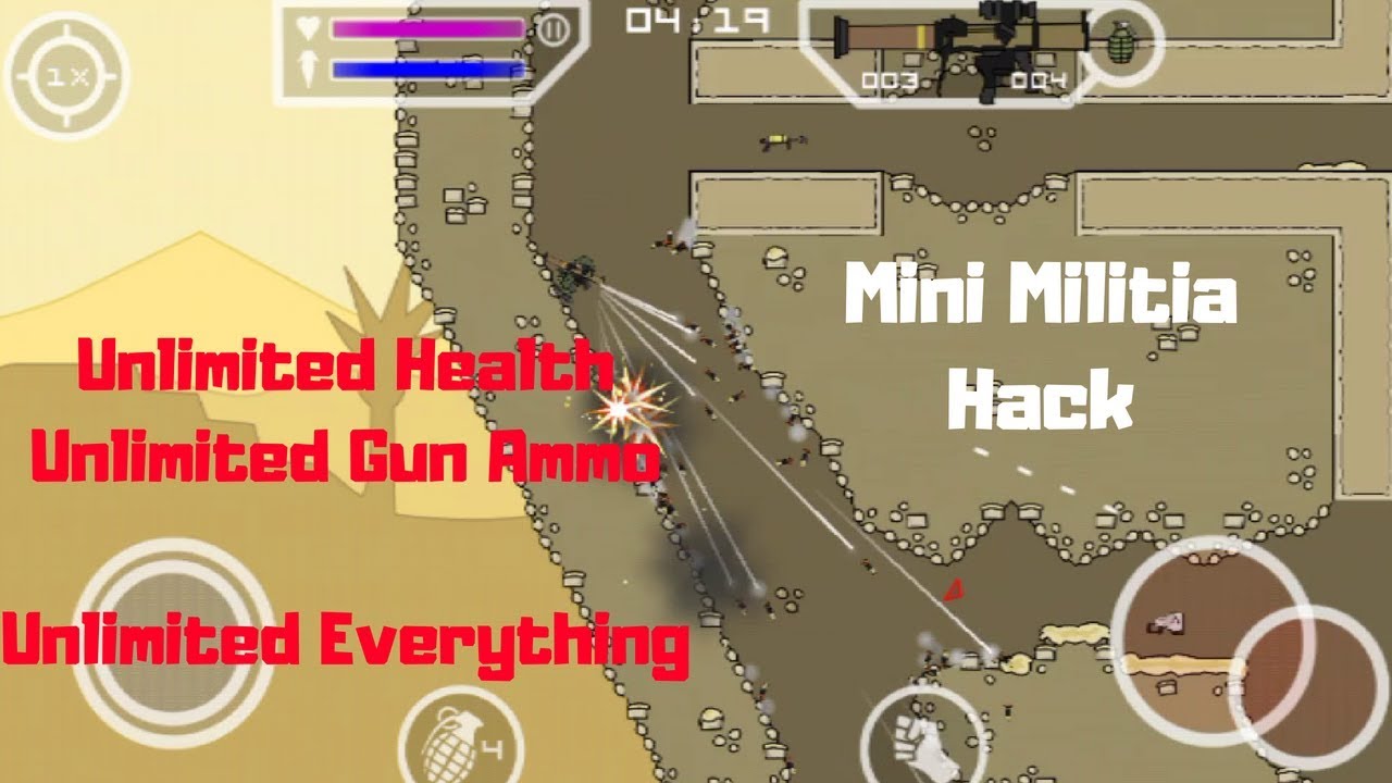 mini militia hacked version